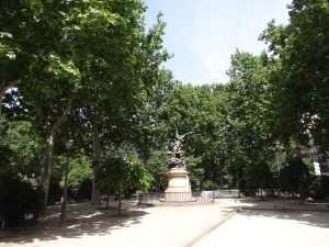 parc retiro à madrid