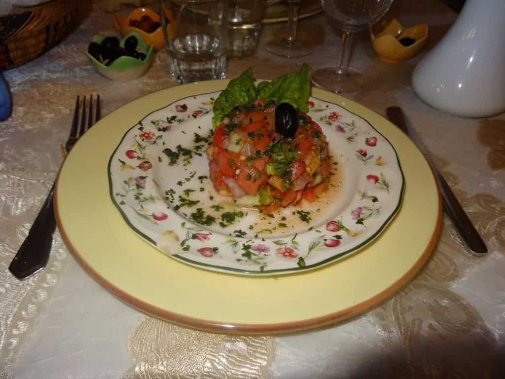 Salade marocaine, Essaouira, Maroc