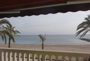La vue de notre balcon
