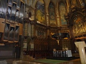 La sacristie de Montserrat