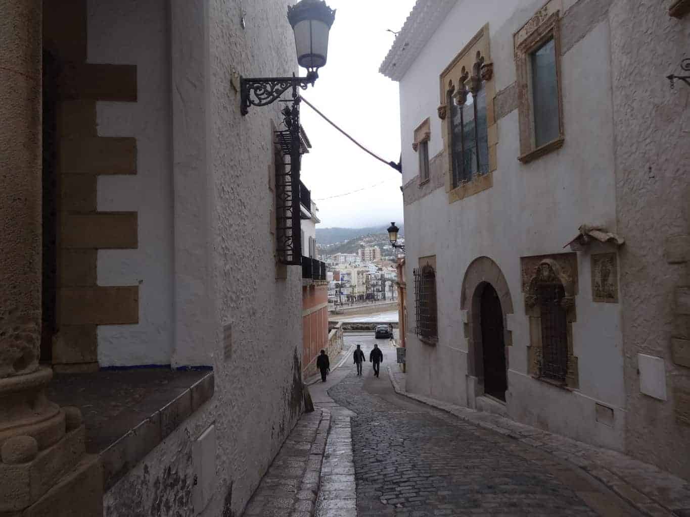 Sitges, un samedi sous la pluie.