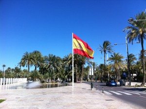 La famille nomade à Elche