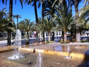 La famille nomade à Elche