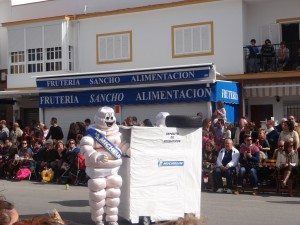 Costume pneu michelin pour le carnaal de Chipiona 2014