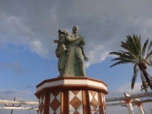 La famille nomade a Rota, mars 2014