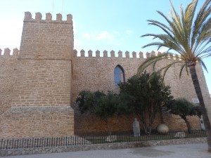 découverte en famille du château de Rota, mars 2014.