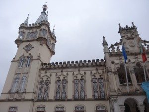 Sintra et son palais avec la famille nomade en avril 2014