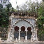 Sintra au Portugal sous la pluie avec la famille nomade digitale