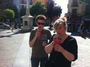 Famille Nomade a Madrid - Granites