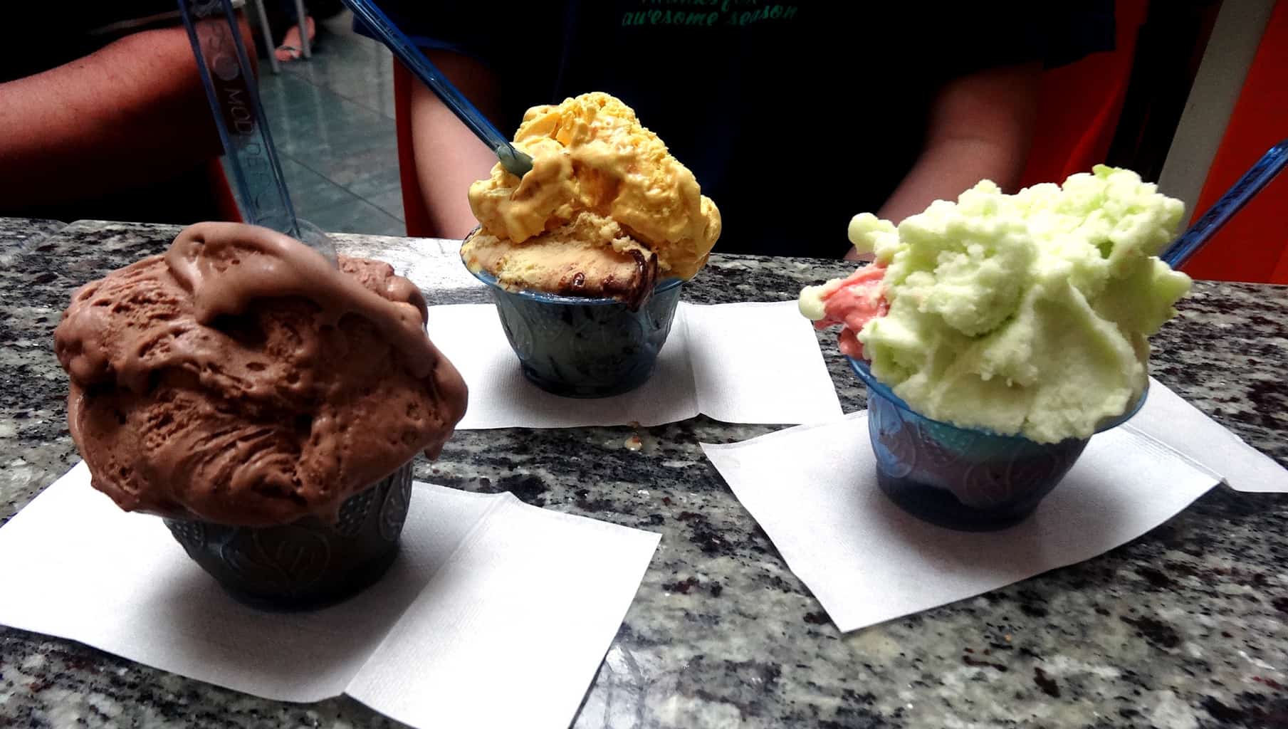 Bologne : Une glace à la gelateria Gianni