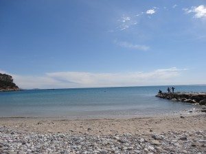Carry le rouet et sa plage-famille nomade digitale