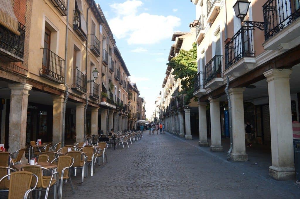 Calle Mayor et ses nombreux bars 