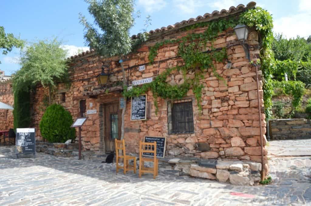 Restaurant à Patones de Arriba-famille nomade digitale