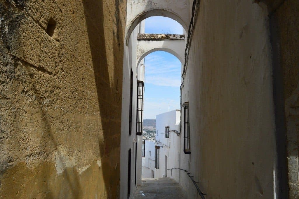 Arcos de la frontera quartier historique-andalousie
