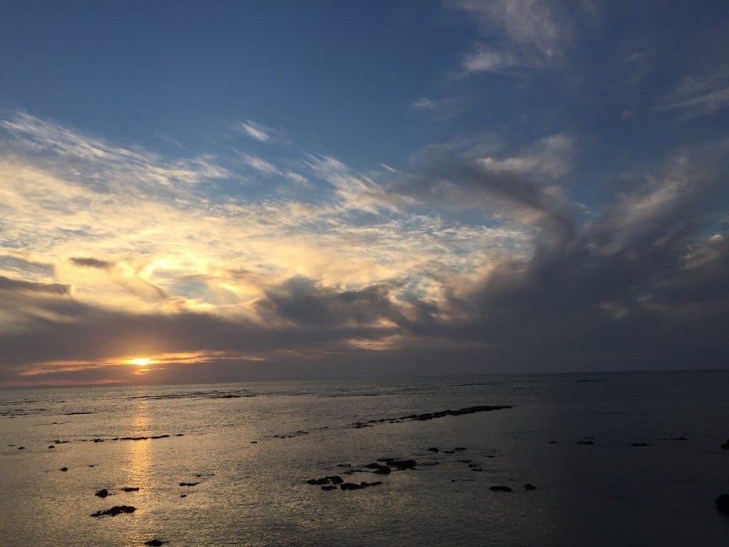 coucher de soleil-plage de regla-chipiona