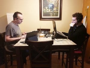 famille nomade digitale a Montral