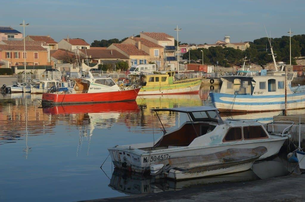 Notre Famille nomade digitale à Carro prés de Martigues