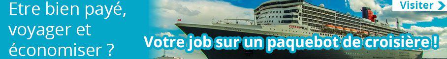 Trouver un job sur un paquebot de croisière