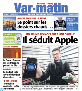 arrêter scolarité avant le Bac-2017-02-11-Var Matin Couverture (Ed La Seyne)