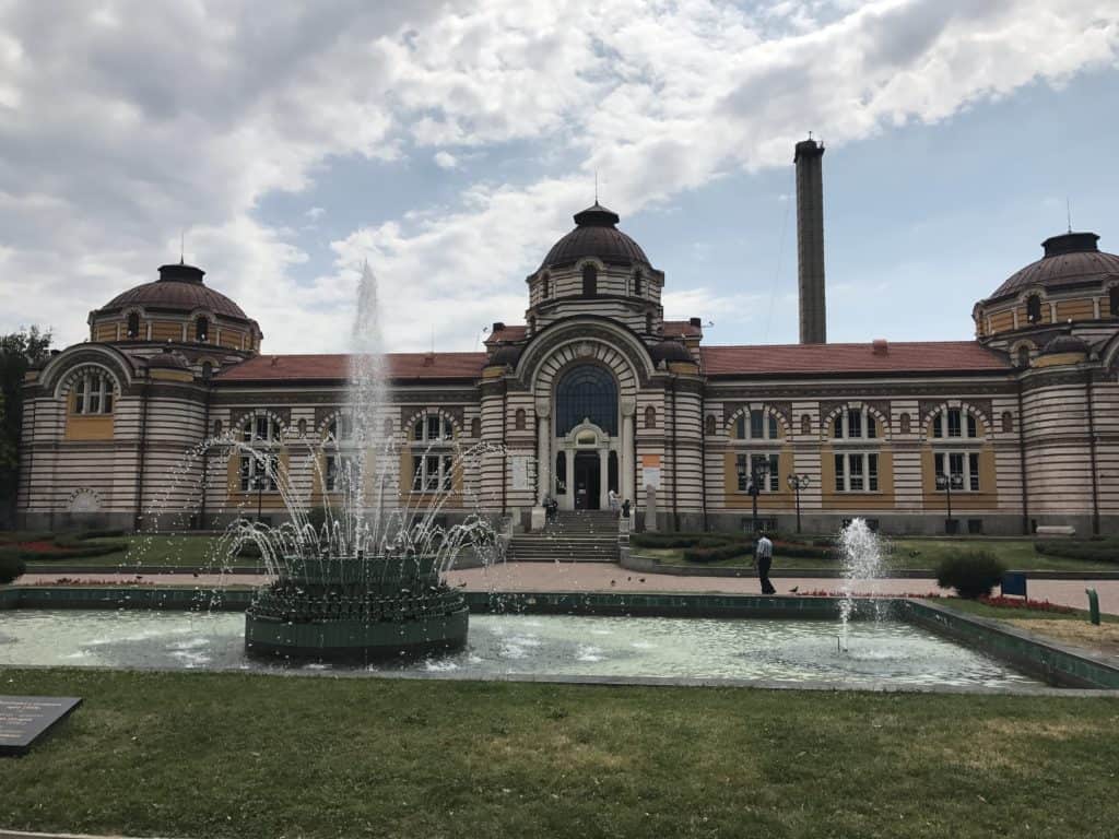 que visiter à Sofia-ancienne thermes - famille nomade digitale