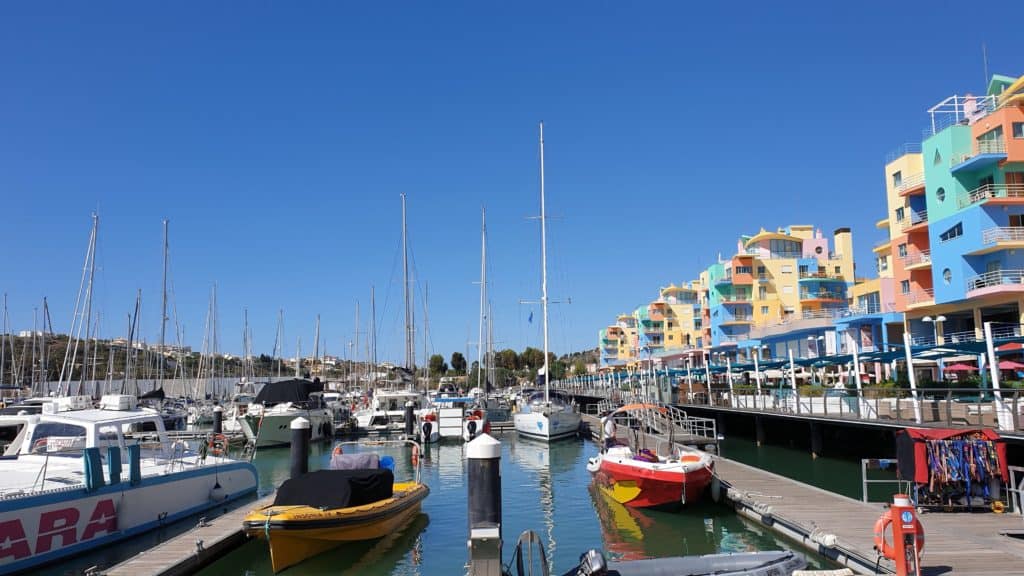 Marina Albufeira- sortie en mer pour voir les grottes marines