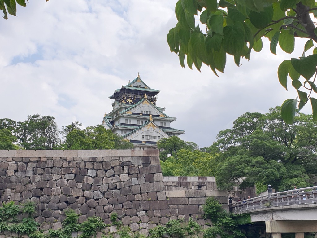 Chateau Osaka-japon-blog famille nomade digitale