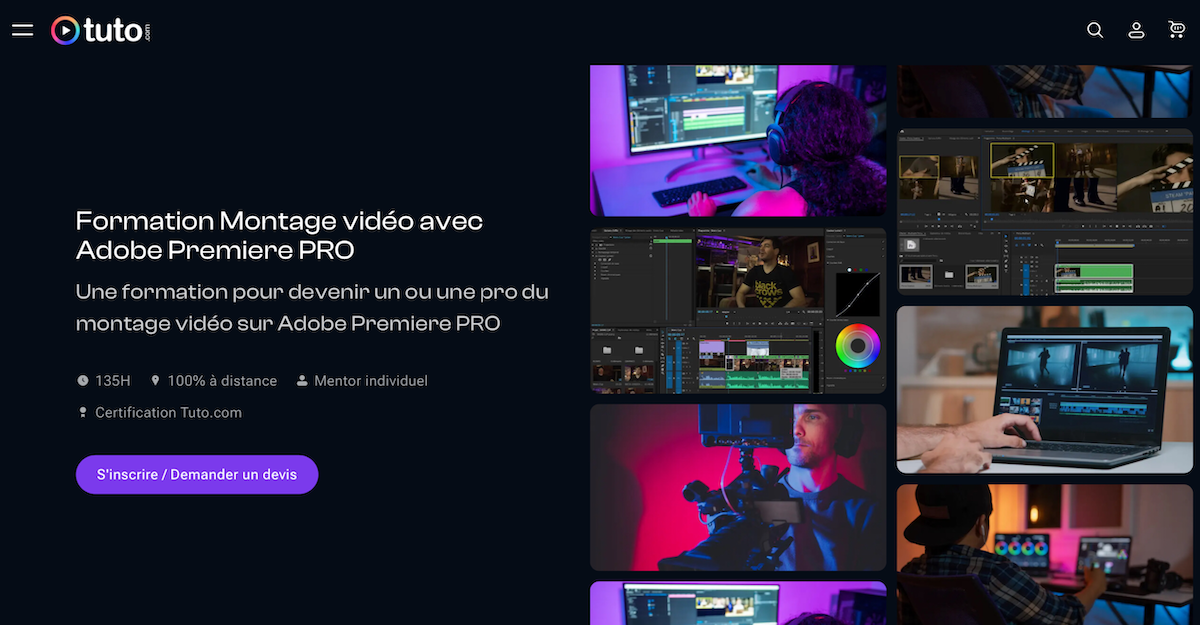 Se former pour devenir monteur vidéo